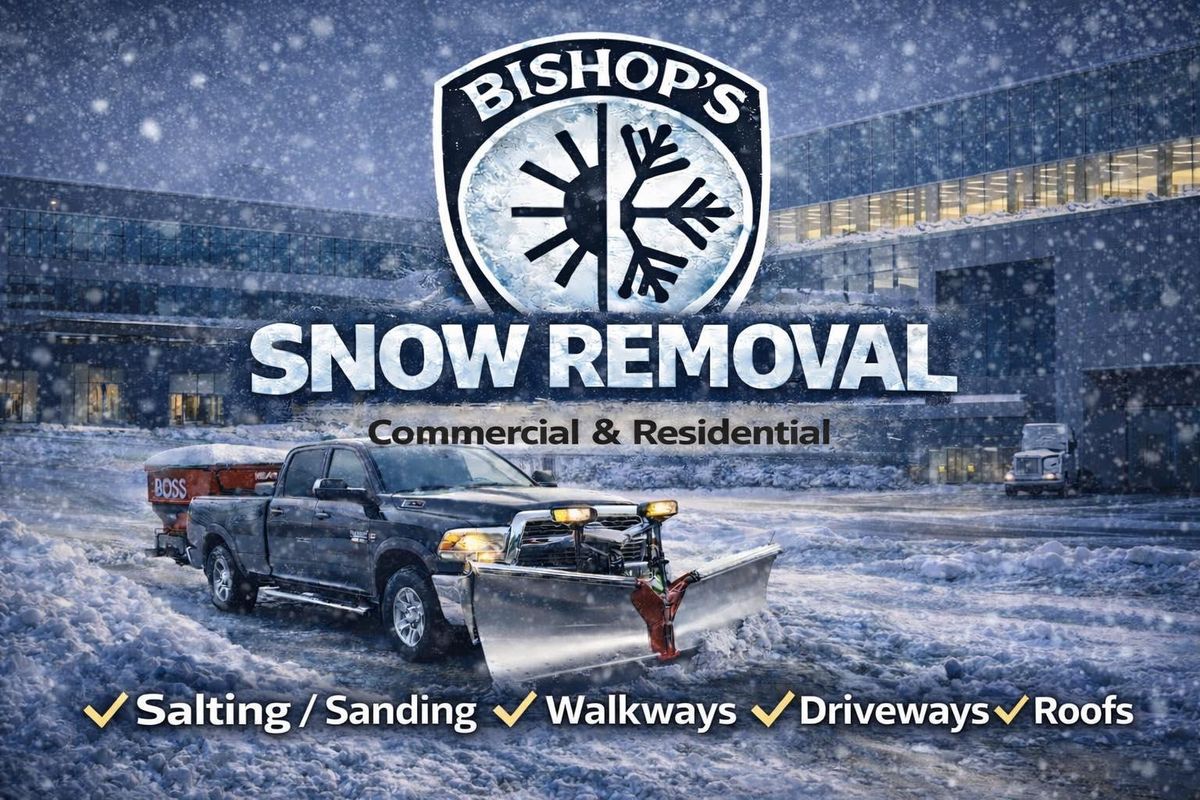Snow Plowing and Removal for Bishop’s Property Maintenance in Franklin, VT