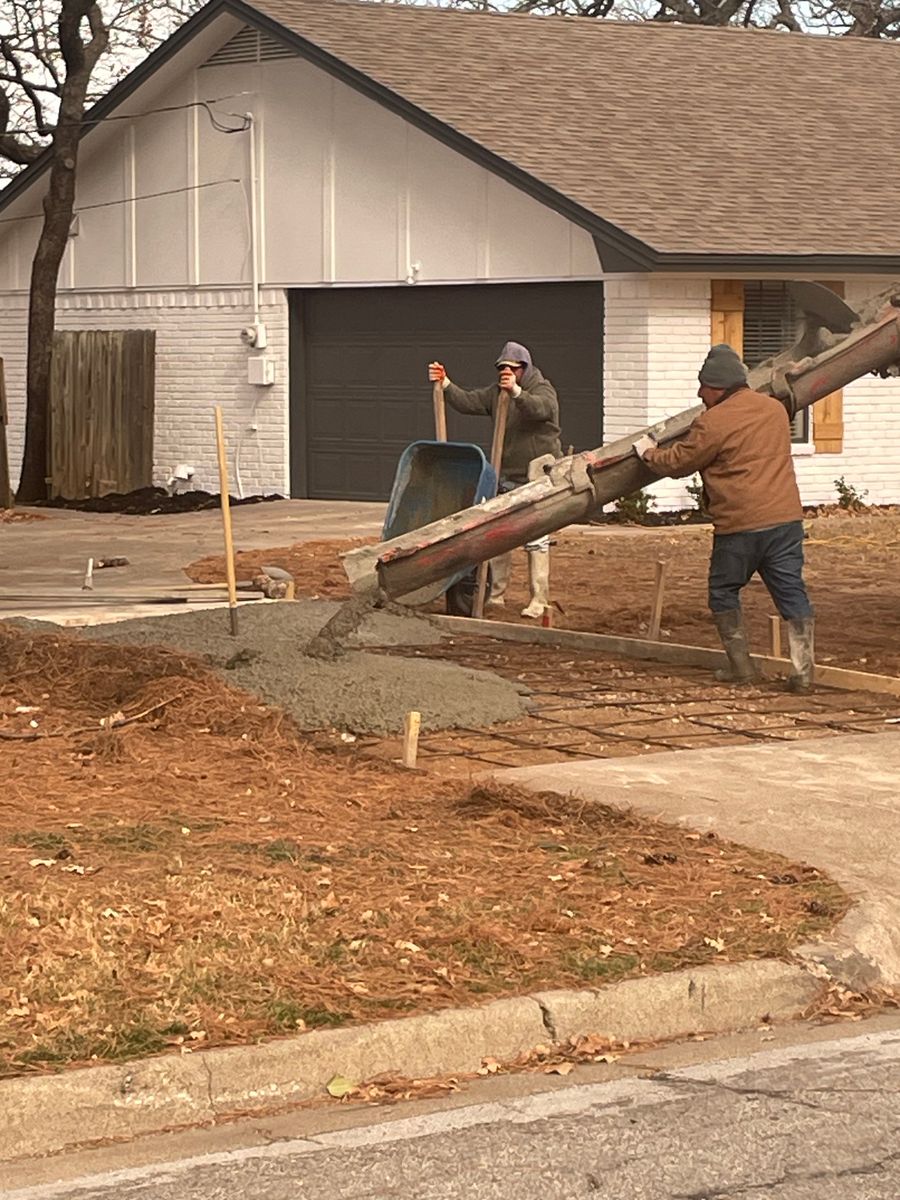 Concrete for Revival Remodeling and Roofing in Grapevine, TX
