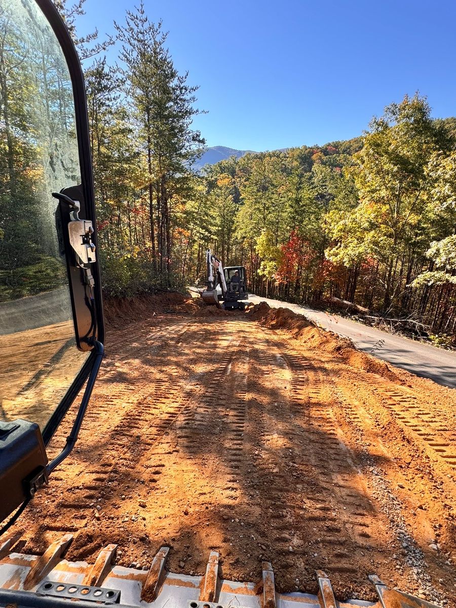 Land Clearing for Dutch Mountain Excavating in Sevierville, TN