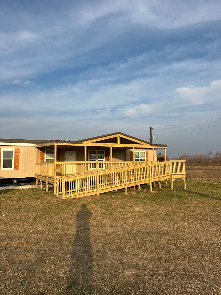 New Deck Builds for Timberline Deck and Patio LLC in Waco, TX
