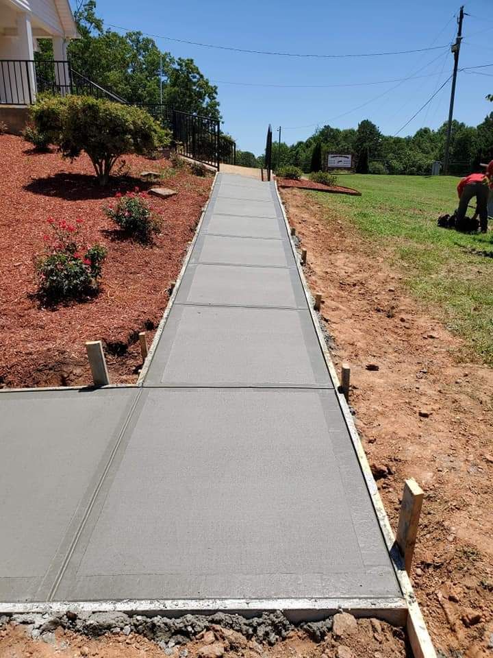 SIDEWALK INSTALLATION for HAYS Property Services in Jefferson, GA