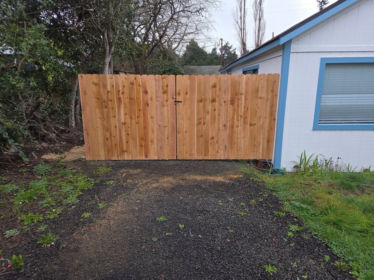 Fencing Repair & Installation for BTC Construction in Florence, OR