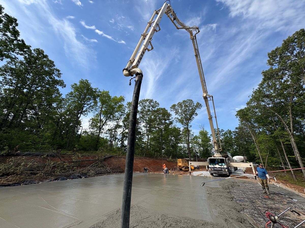 Concrete for Allred Construction in Heflin, AL