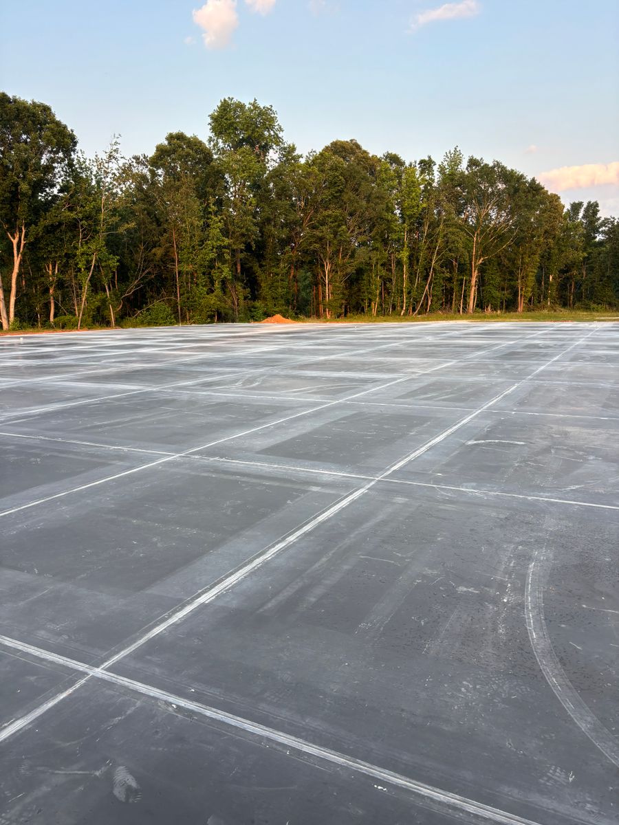 Excavation for Baer & Sons Concrete in Greenwood County, SC