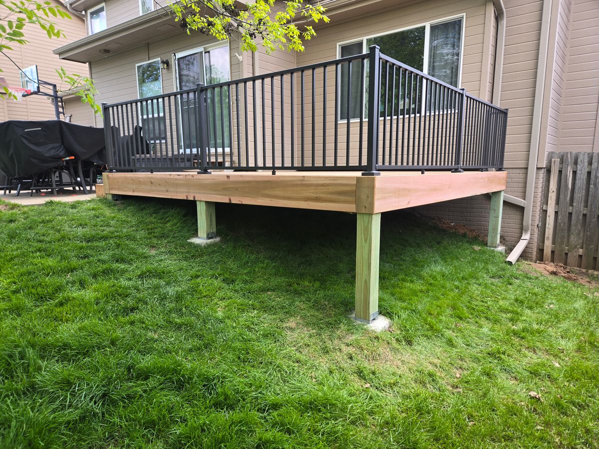 Deck & Patio Installation for Artifex Construction Inc in Omaha, NE