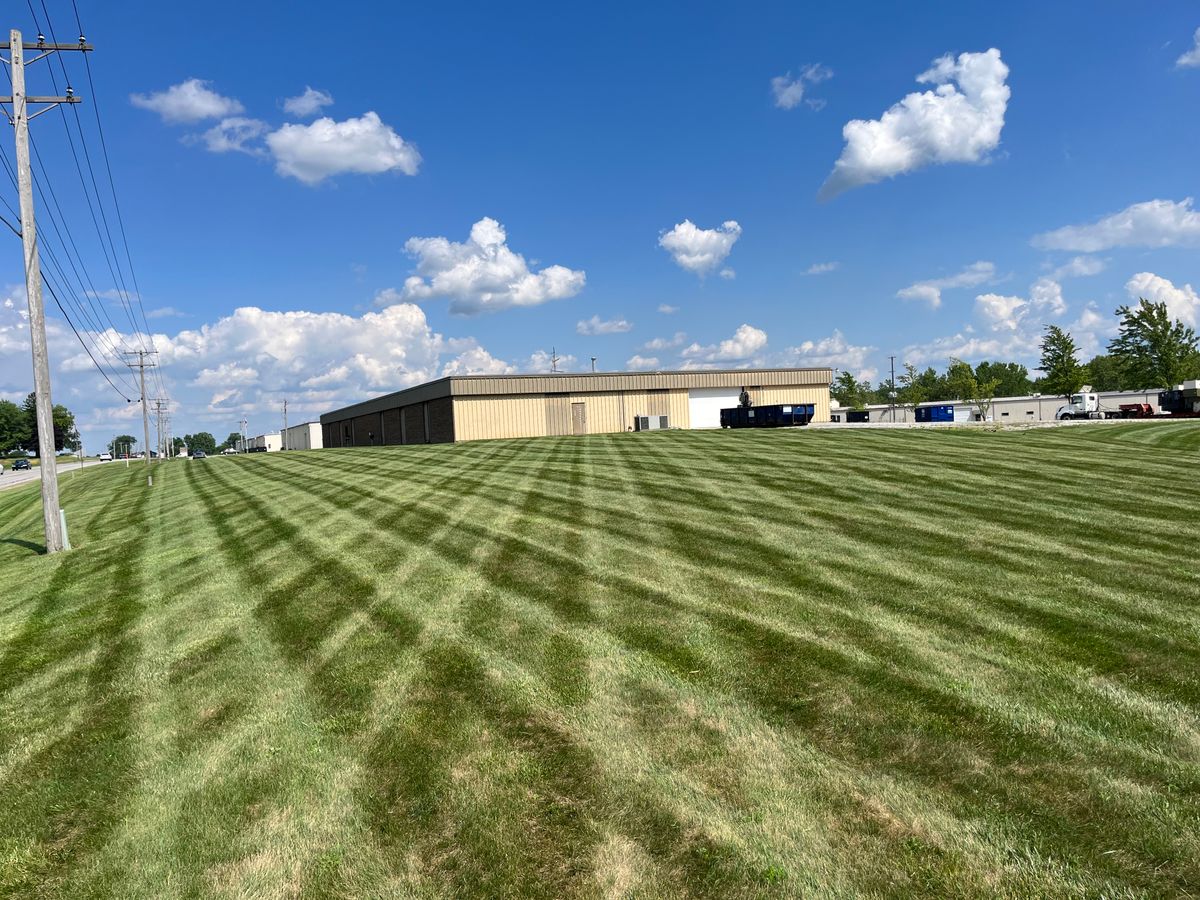 Routine Mowing for T.N.T Lawn Care, LLC in Wolcottville, IN