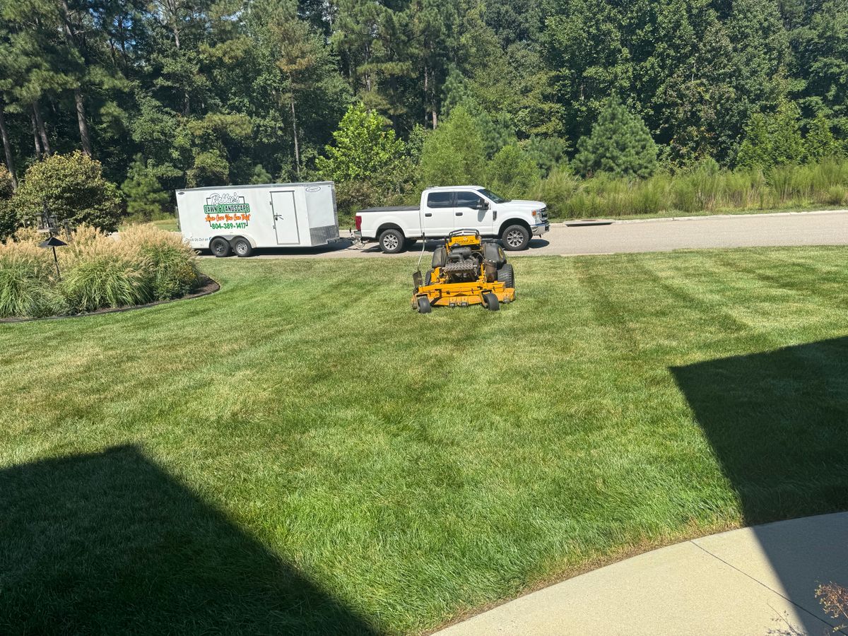 Fall and Spring Clean Up for Robbie's Lawn & Landscape in Chesterfield, VA