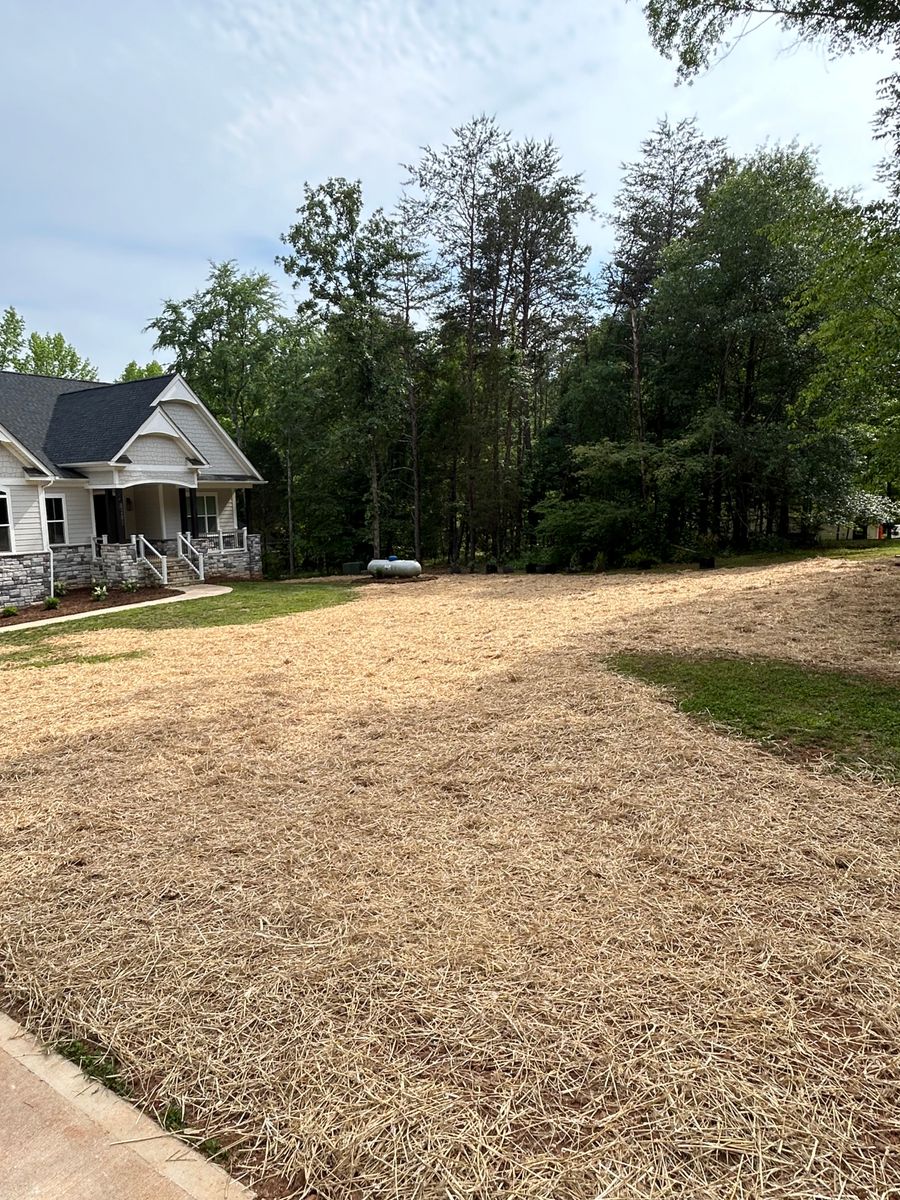 Land Grading for CST Dirt Solutions in Rowan, NC