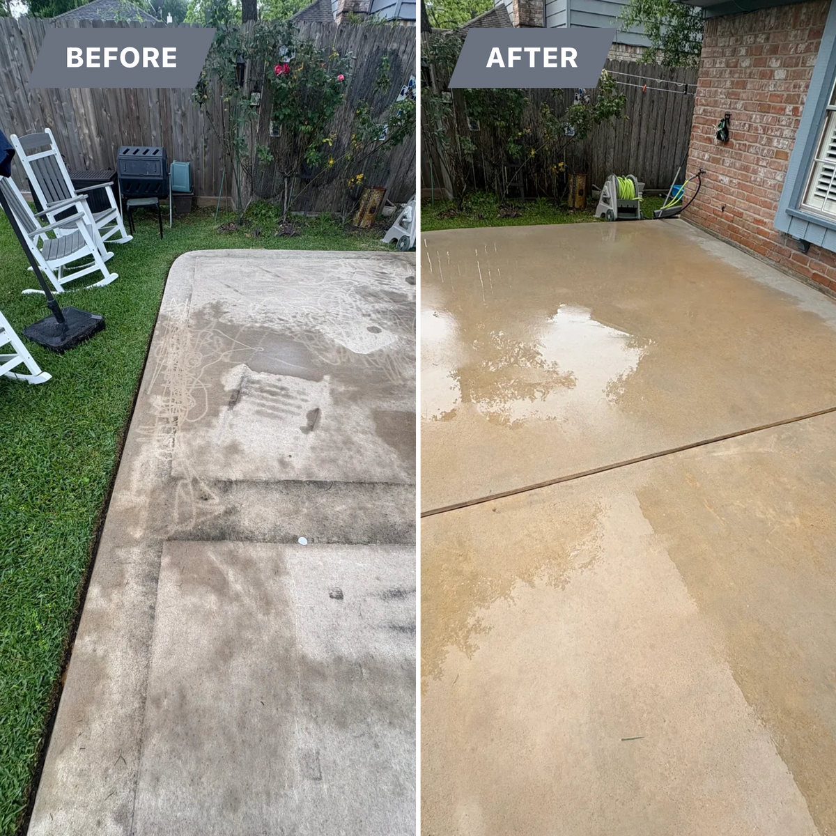 Pressure Washing for Omen Exterior Cleaning LLC in Houston, TX