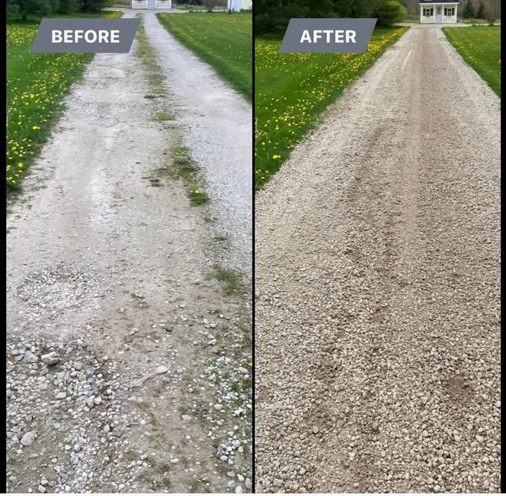 Gravel Driveway Grading & Repair for Seals Outdoor Services in Perrysville, OH