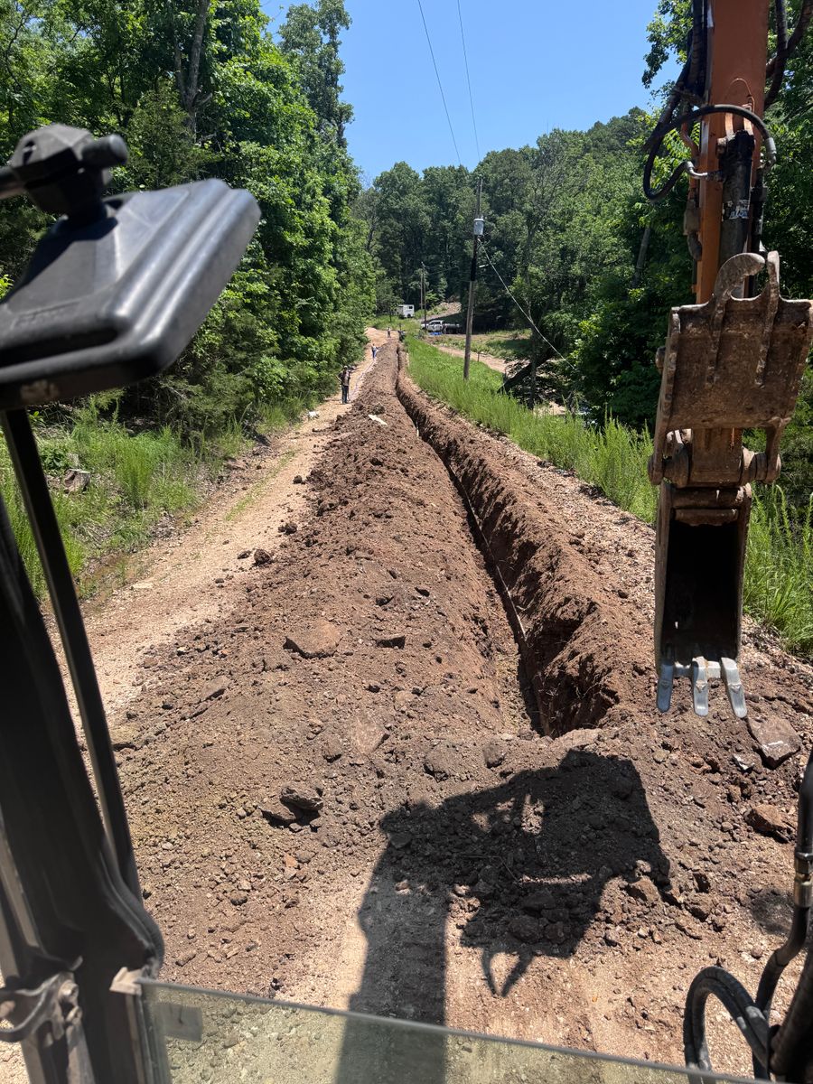 Land Clearing for Aaron’s Home Remodeling & Repair LLC in Pineville, MO
