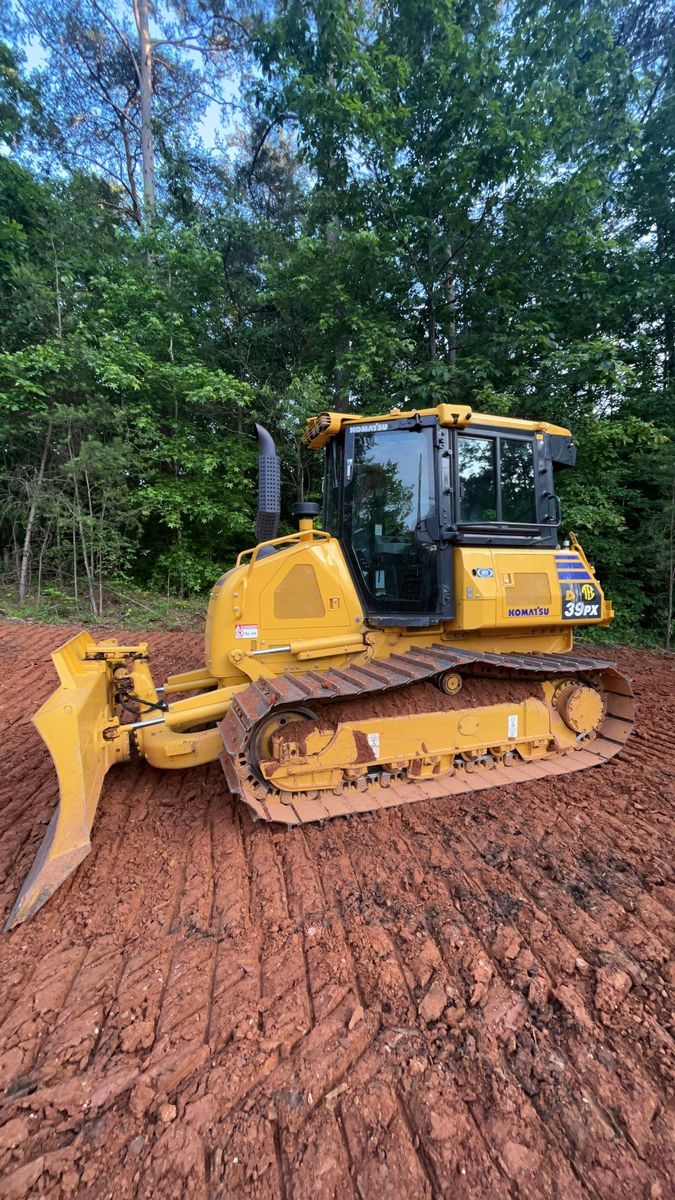 Excavation for Collins Constructors in Fyffe, AL