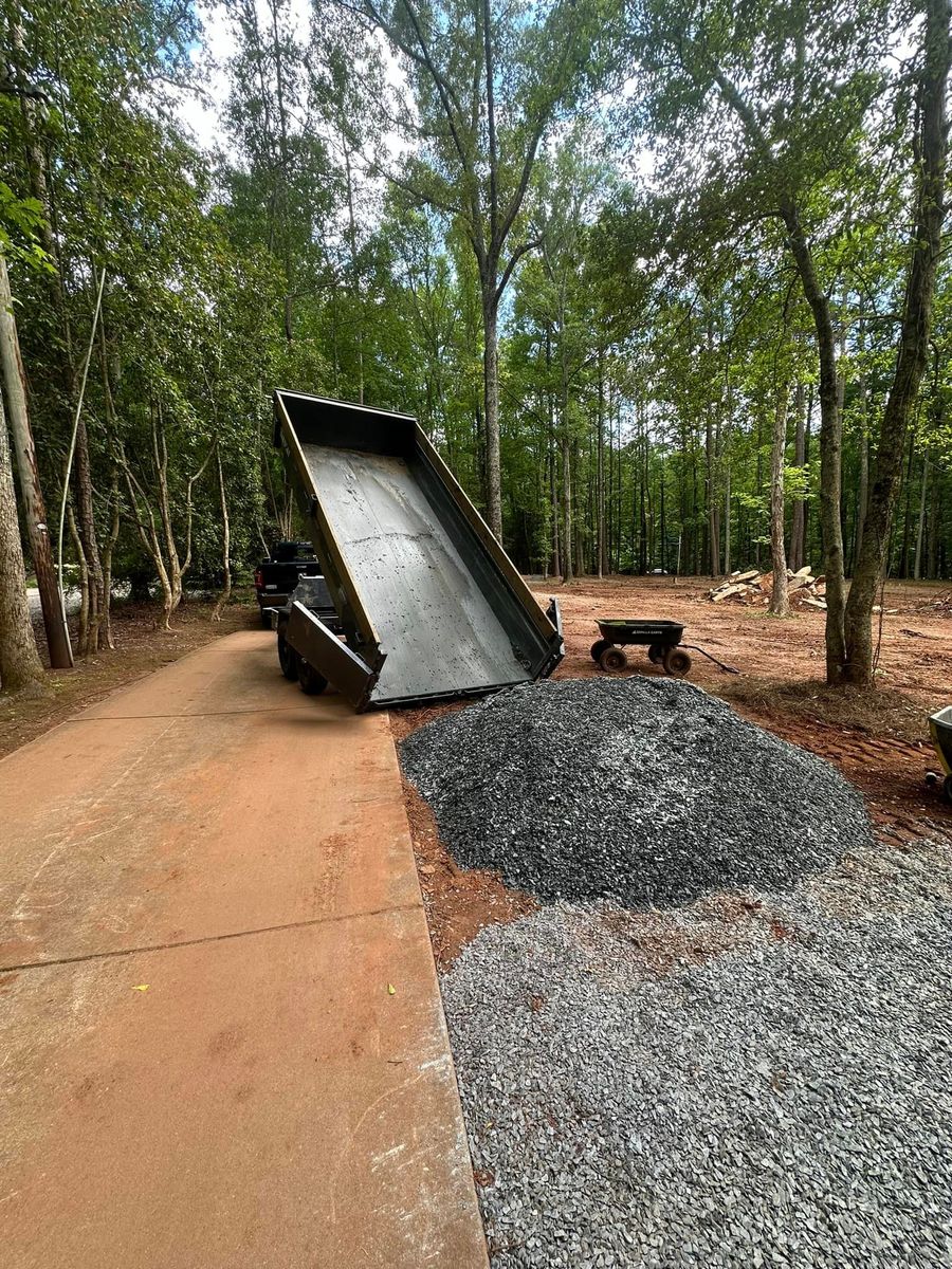 Junk Removal & Dump Trailer Rental for Dirt Pro Land Solutions in Fayetteville, GA