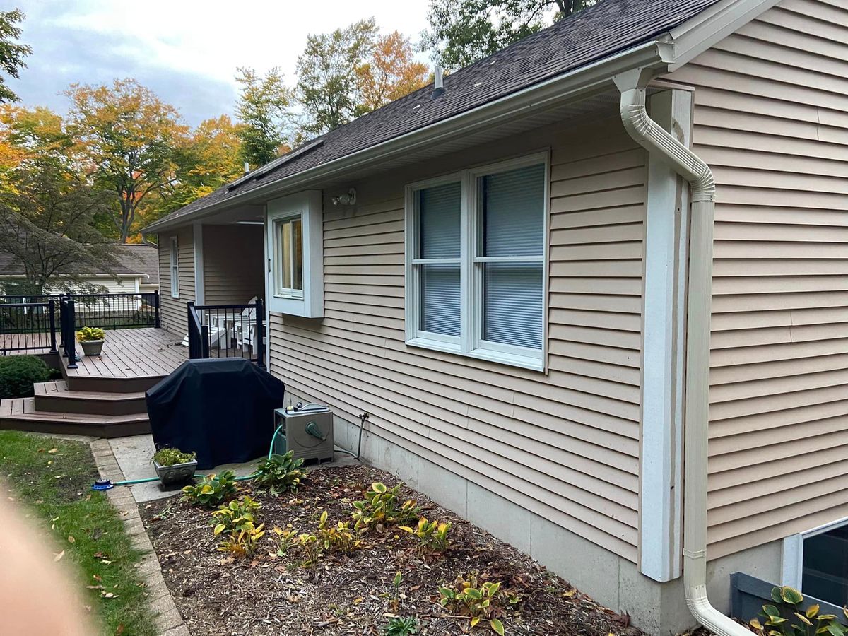 Gutter Cleaning for KC Custom Exteriors  in Muskegon,  MI