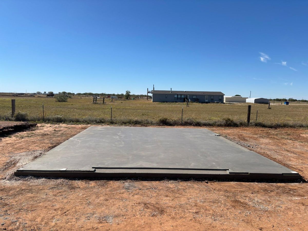 Commercial ADA Ramps, Sidewalk, Parking Bollards w/Signage, Curb/Gutter, Parking Lot Repair for Crete-Fleet in Abilene, TX