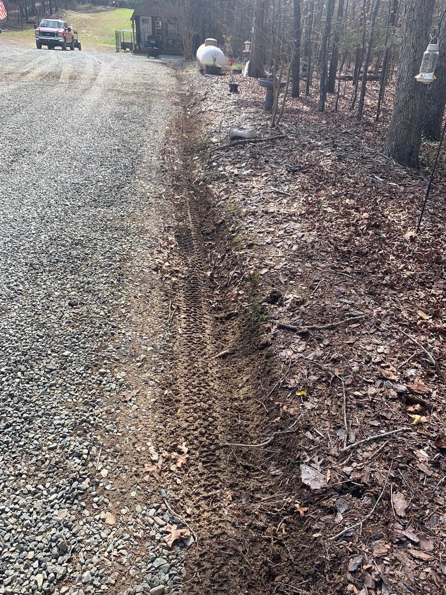 Land Grading for AJ Miles in Siler City, NC