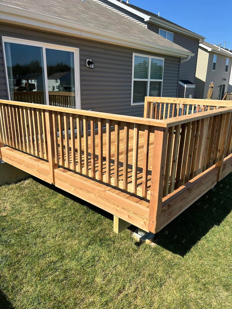 Deck & Patio Installation for Jones Brothers Construction in Washington, MO