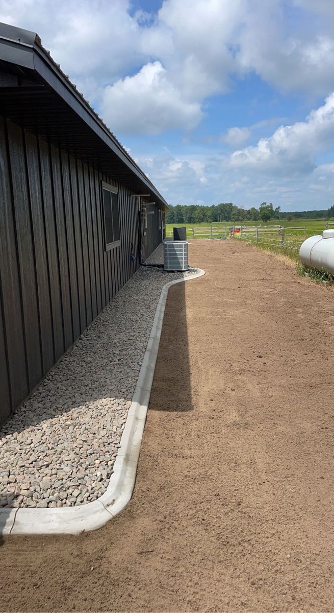 Hardscaping for Green Bridge Irrigation in Little Falls, MN