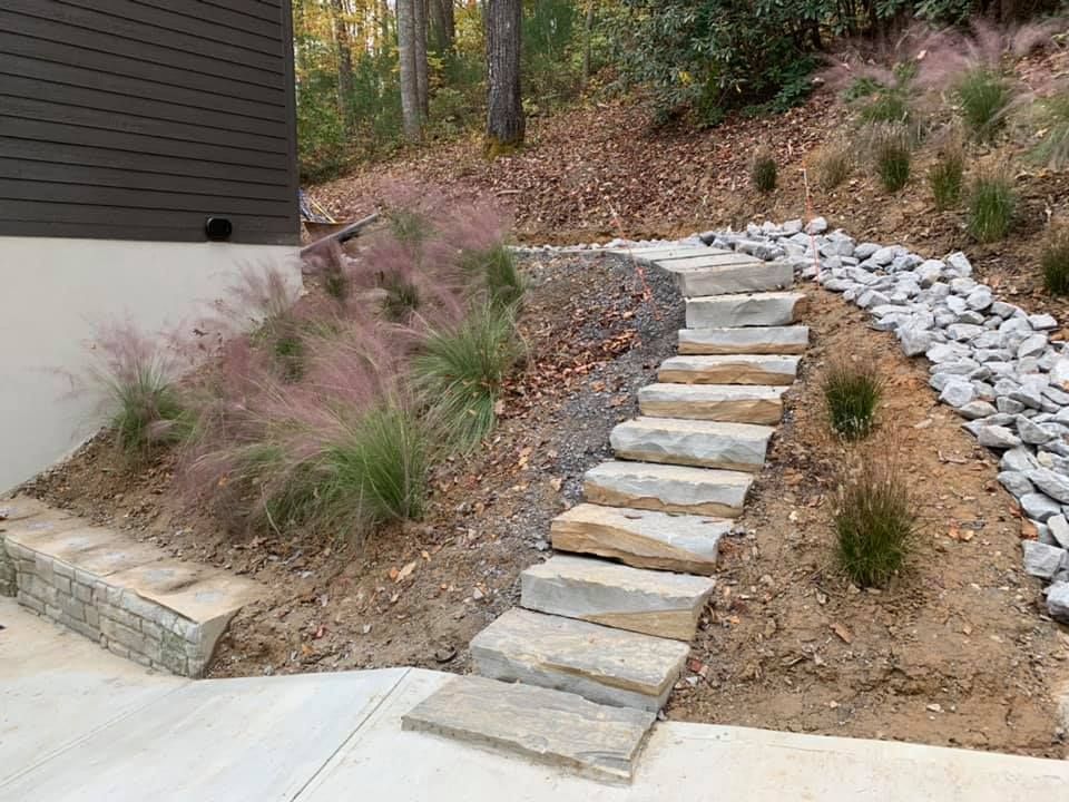 Hardscaping for Looking Glass Builders LLC in Asheville, North Carolina