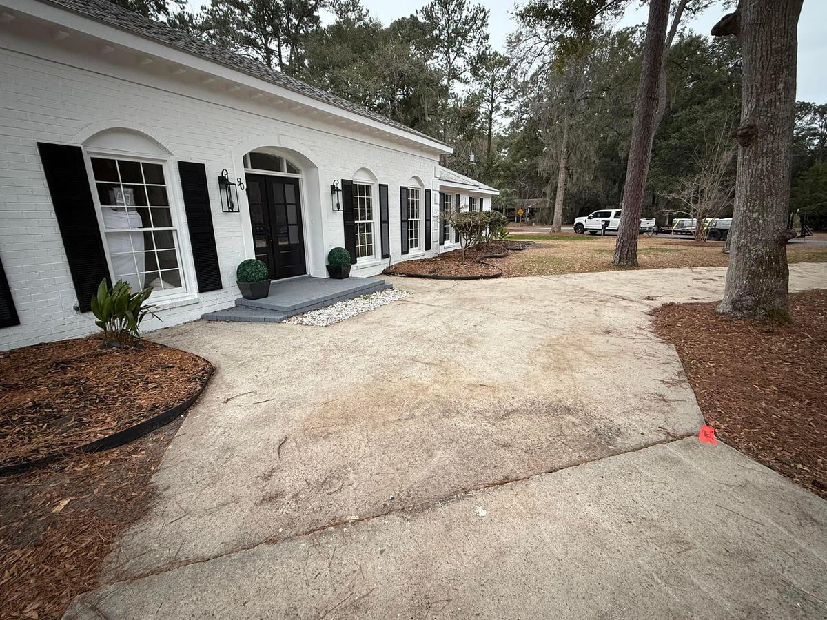  Turf Services for George’s Hardscape in Bluffton, SC
