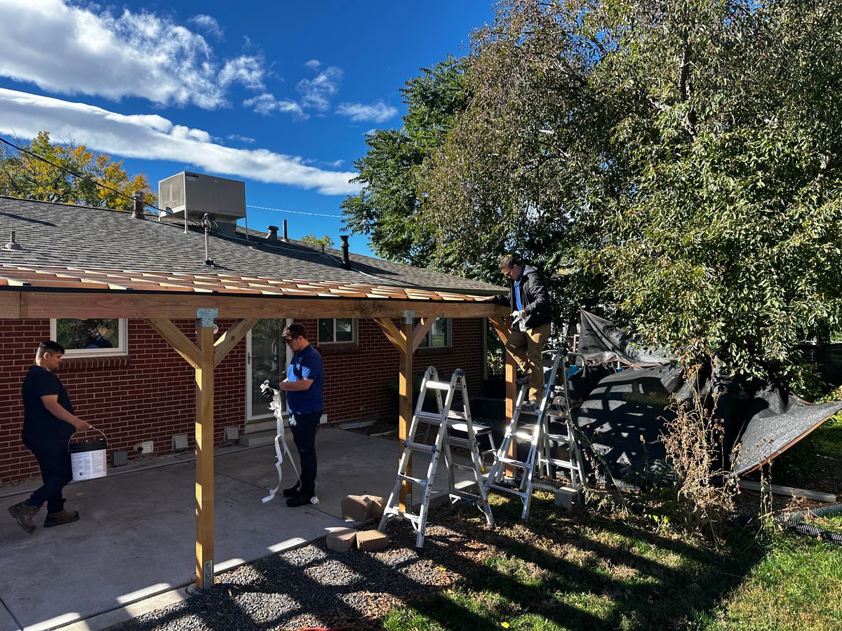Framing for Happy Home Projects Co-op in Lakewood, CO