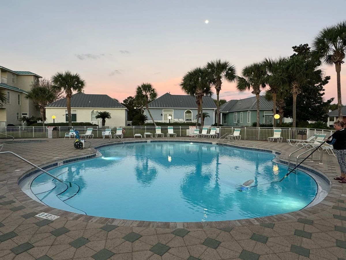 Filter Cleaning for King of the Sea Pool Service in Miramar Beach, FL