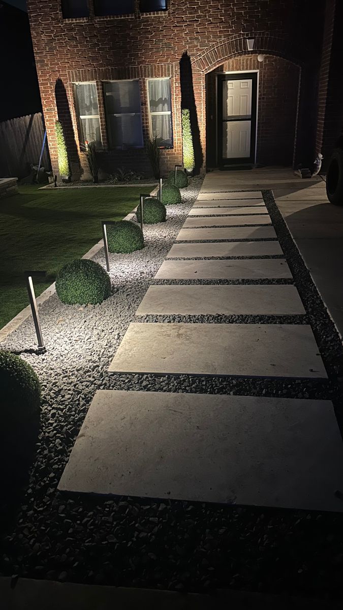 Landscape Lighting for DR Landscape in San Antonio, TX