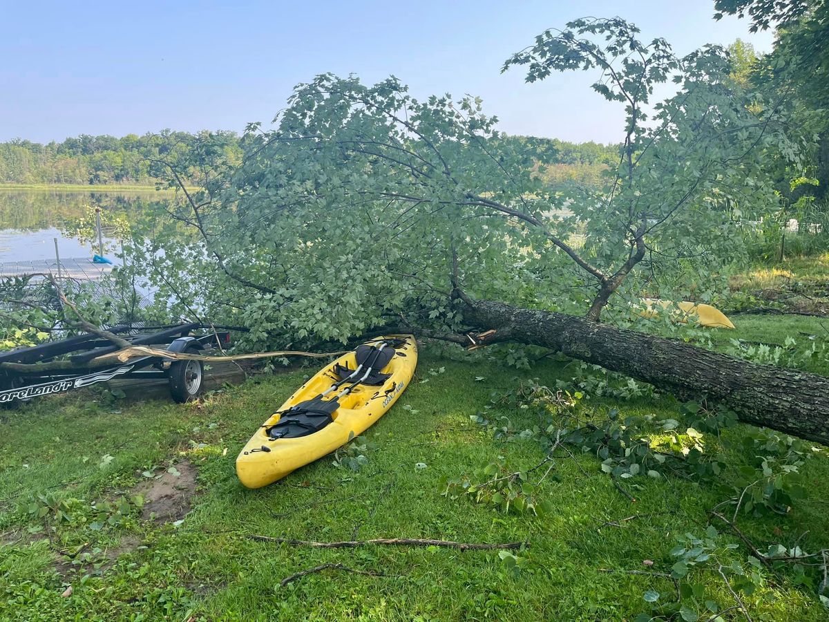Storm Damage Cleanup for Tree-B-Gone in Appleton, WI