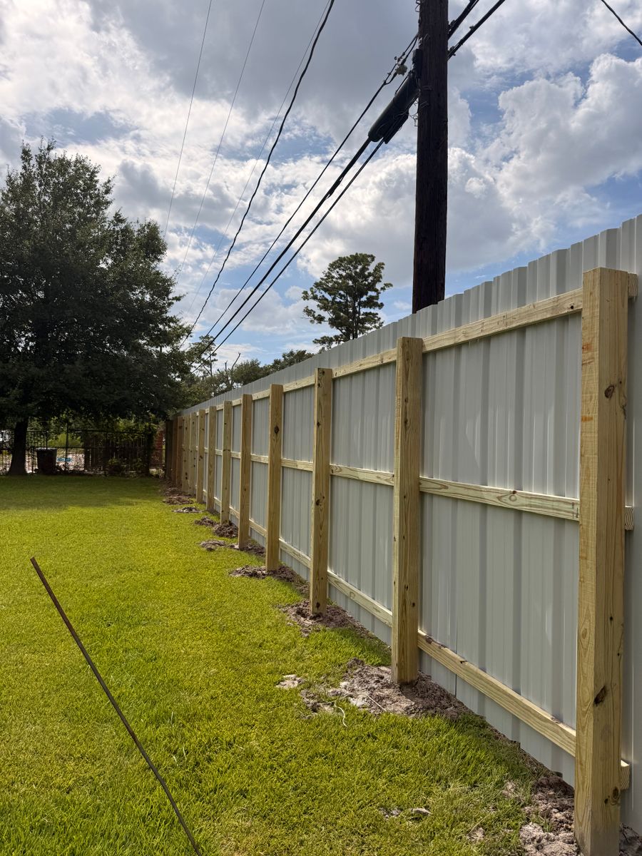 Fence Installation for Sosa Fence in Houston, TX