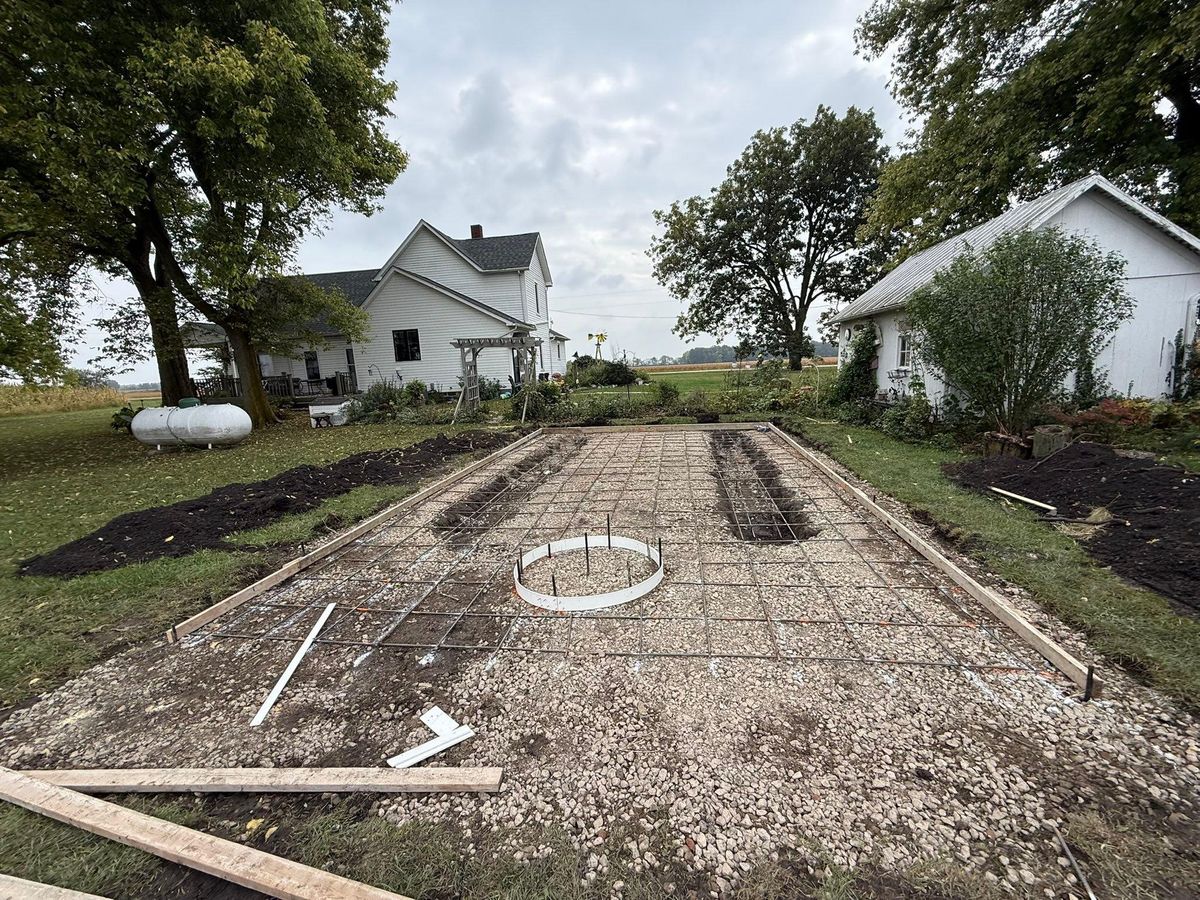 Site Preparation for Solid Rock Concrete & Landwork in Galion, OH