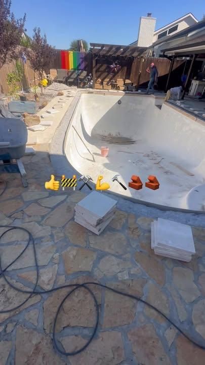 Pool Deck Paving for 123 Pool Renovations in Houston, TX