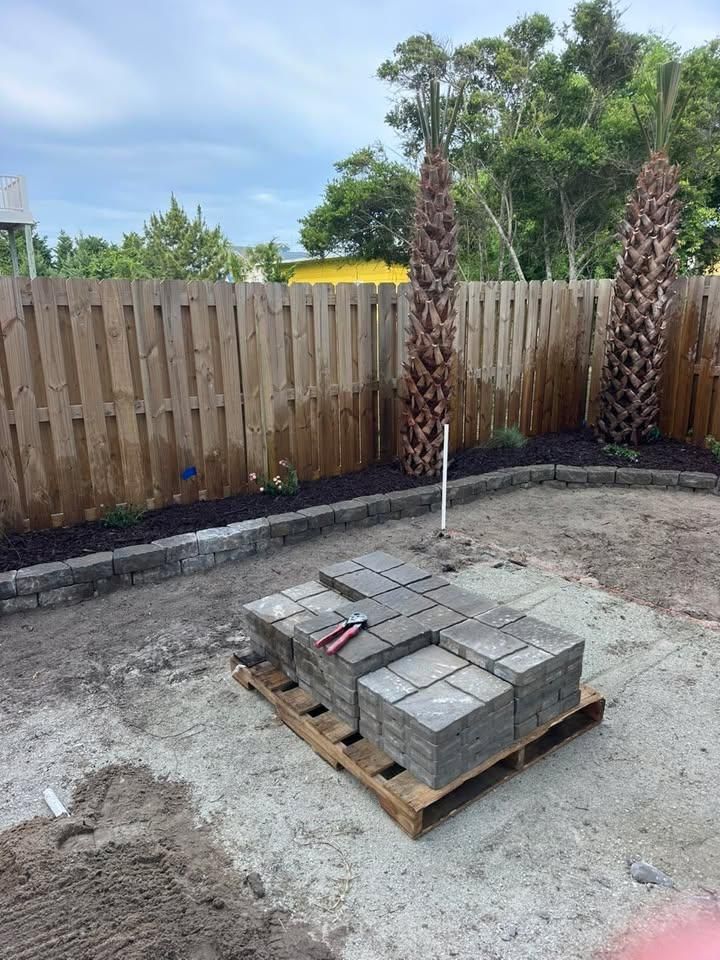 Hardscaping for Carolina Odd Jobs Inc. in Sneads Ferry, NC