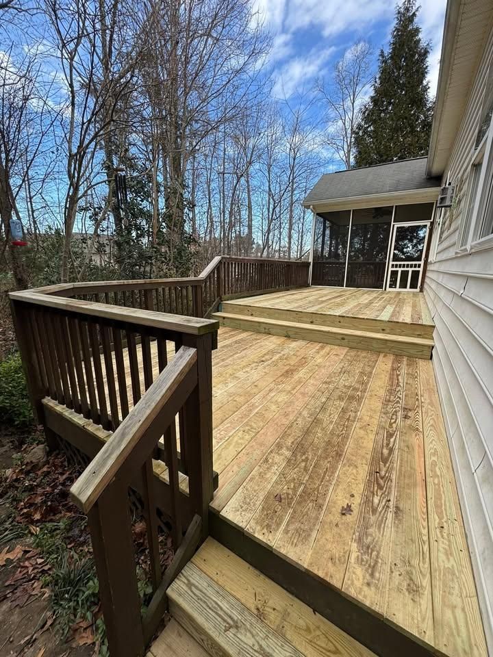 Deck and Fence Staining for Done2Day LLC in Wake Forest, NC