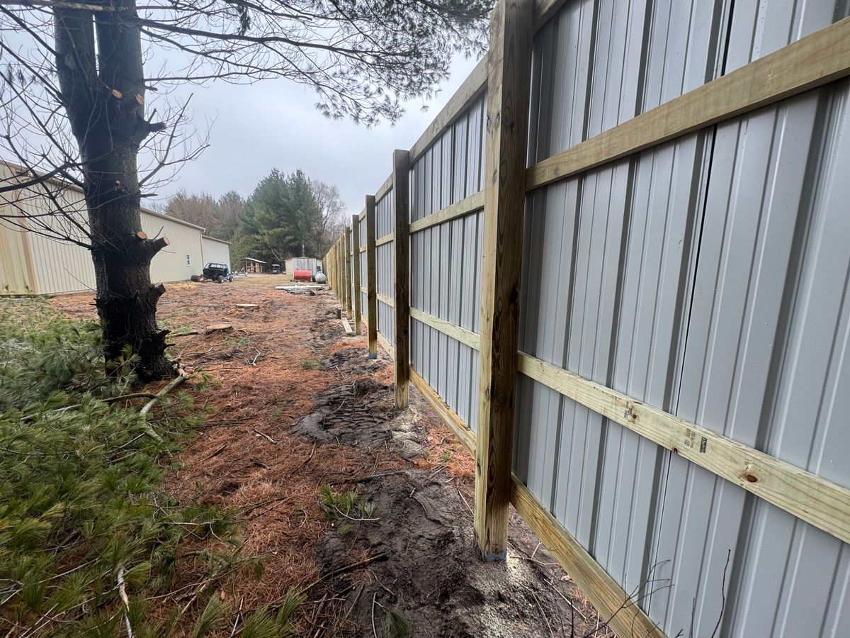 Fence Installation & Repairs for Risner Construction in De Motte, IN