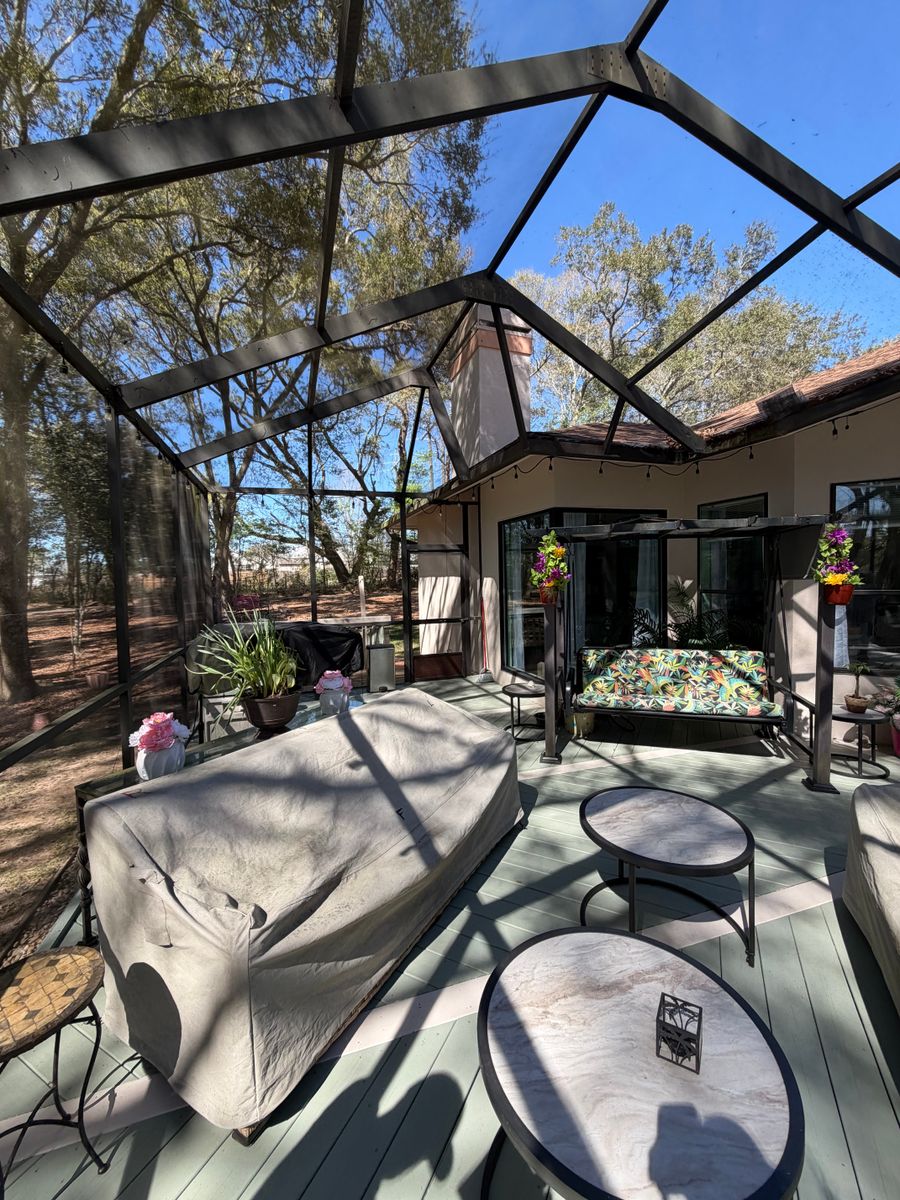 Screen Room Repairs for Precision Exterior Enterprises in Pensacola, FL