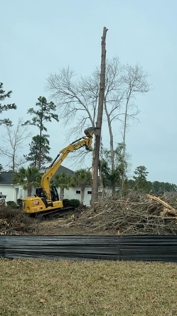 Land Clearing for Iron Industries in Bluffton, SC