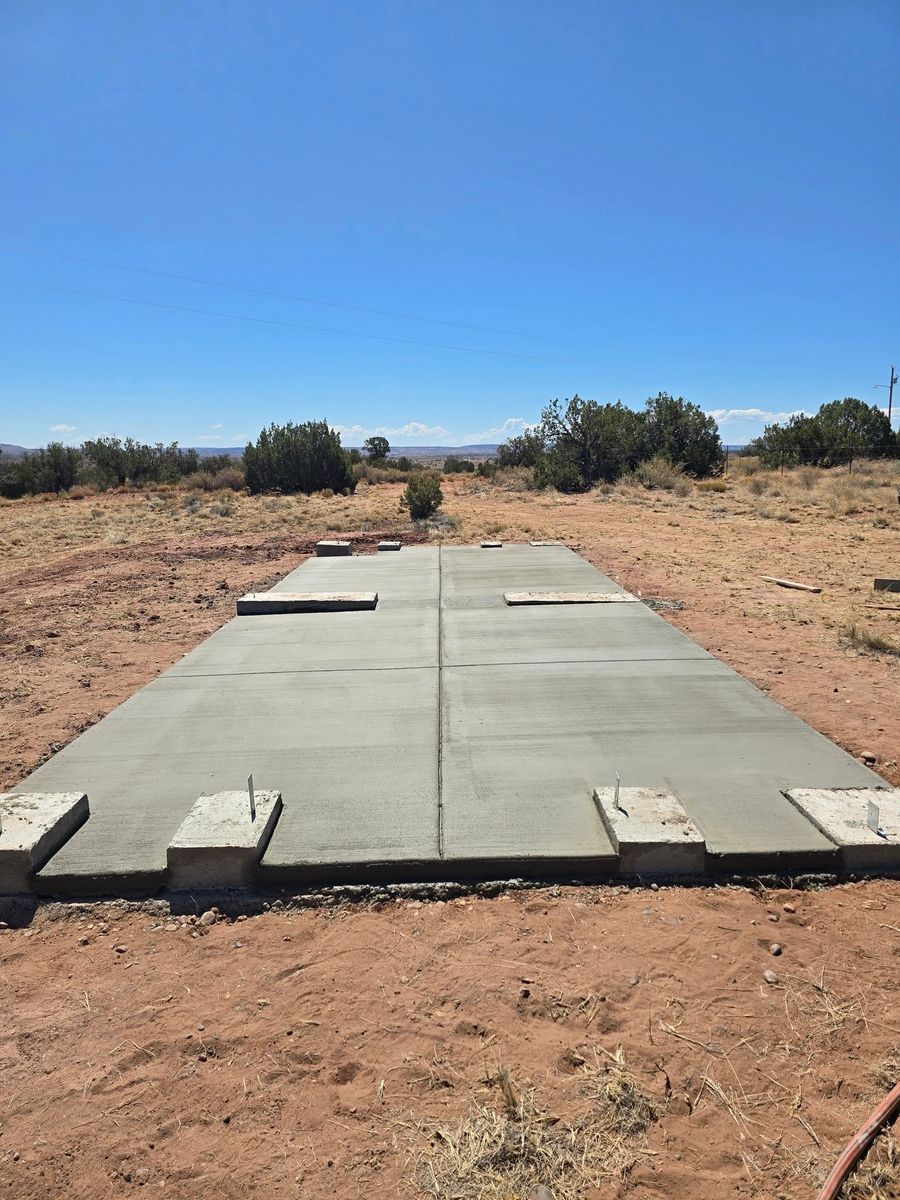 Concrete Foundations for Diamond Dust Concrete in Show Low, AZ