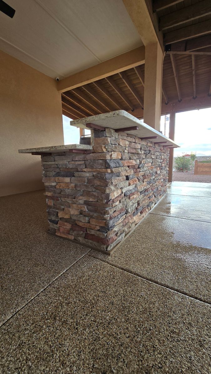 Masonry for Great Outdoors Patio Projects in El Paso, TX