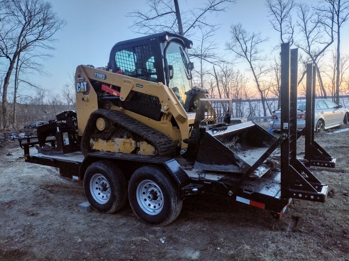 Skid Steer Services for Dan's tree service in Bemidji, MN