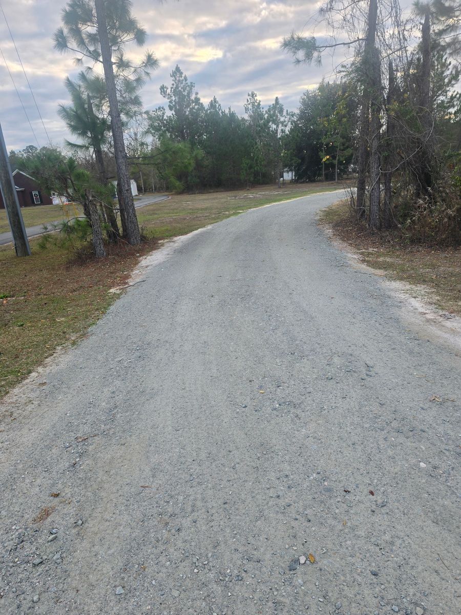Driveway Installation for Giles Land Management, LLC in Hahira, GA
