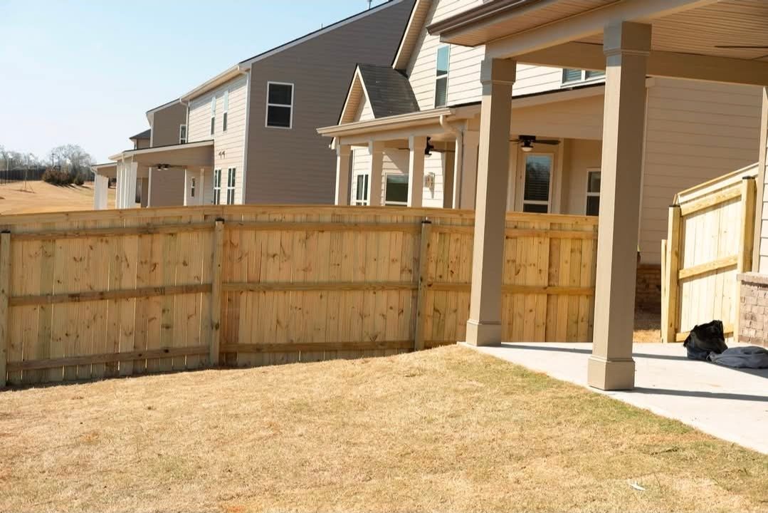 Fencing for All Out Construction in Atlanta, GA