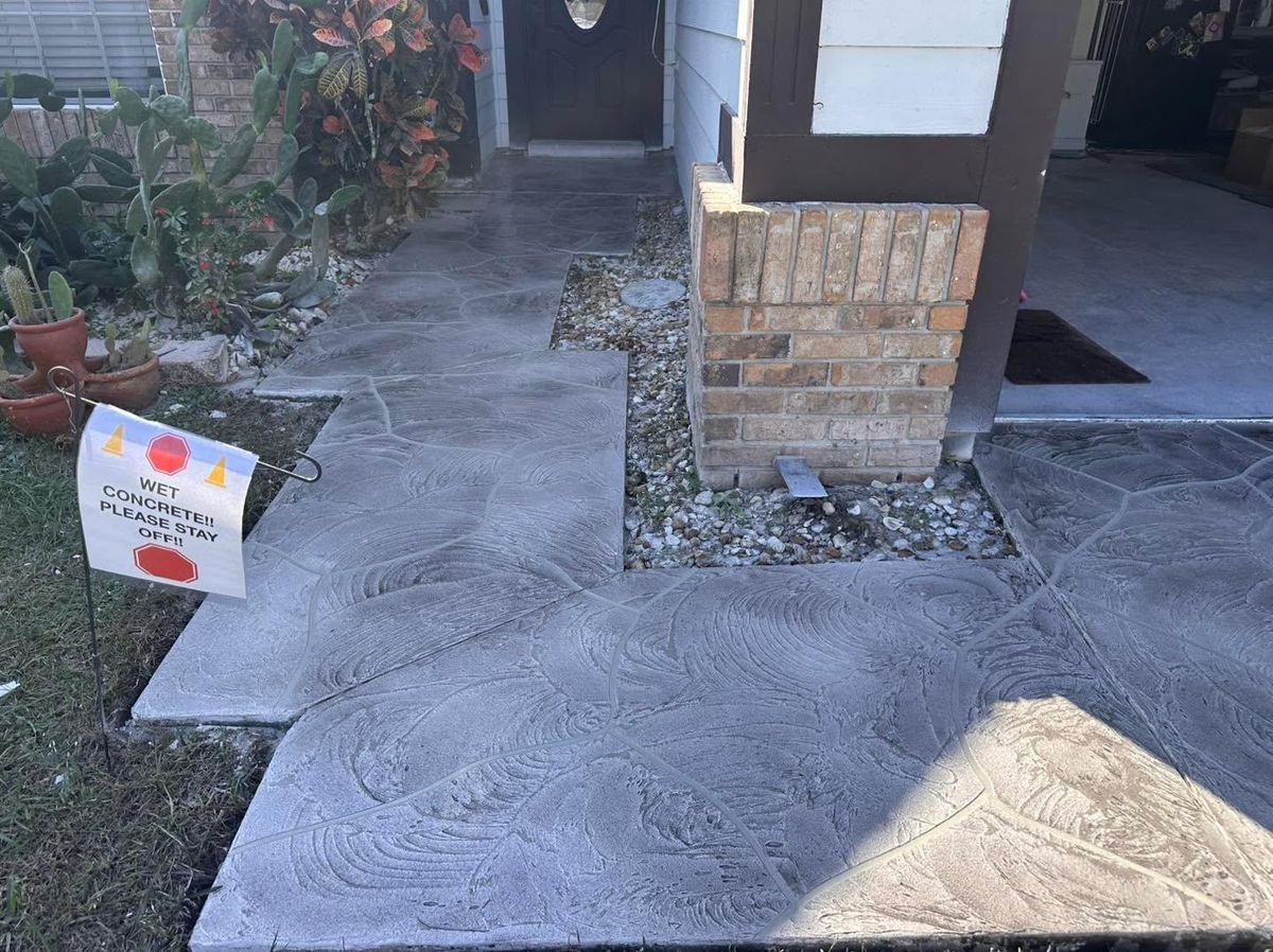 Decorative Concrete Overlays for Absolute Grey's LLC in Kissimmee, FL