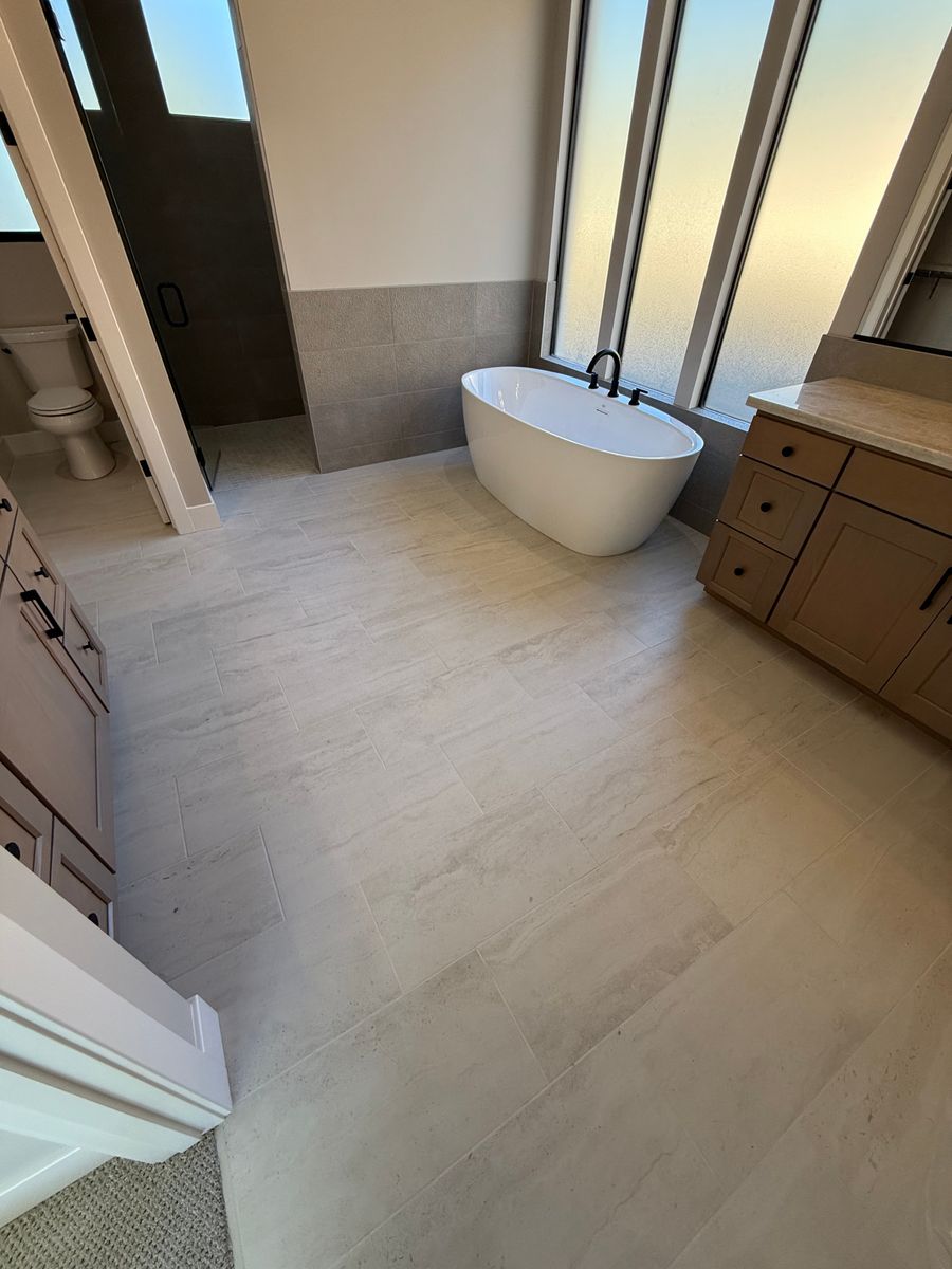 Shower Tiling for C&N Flooring Solutions LLC in Chino Valley, AZ