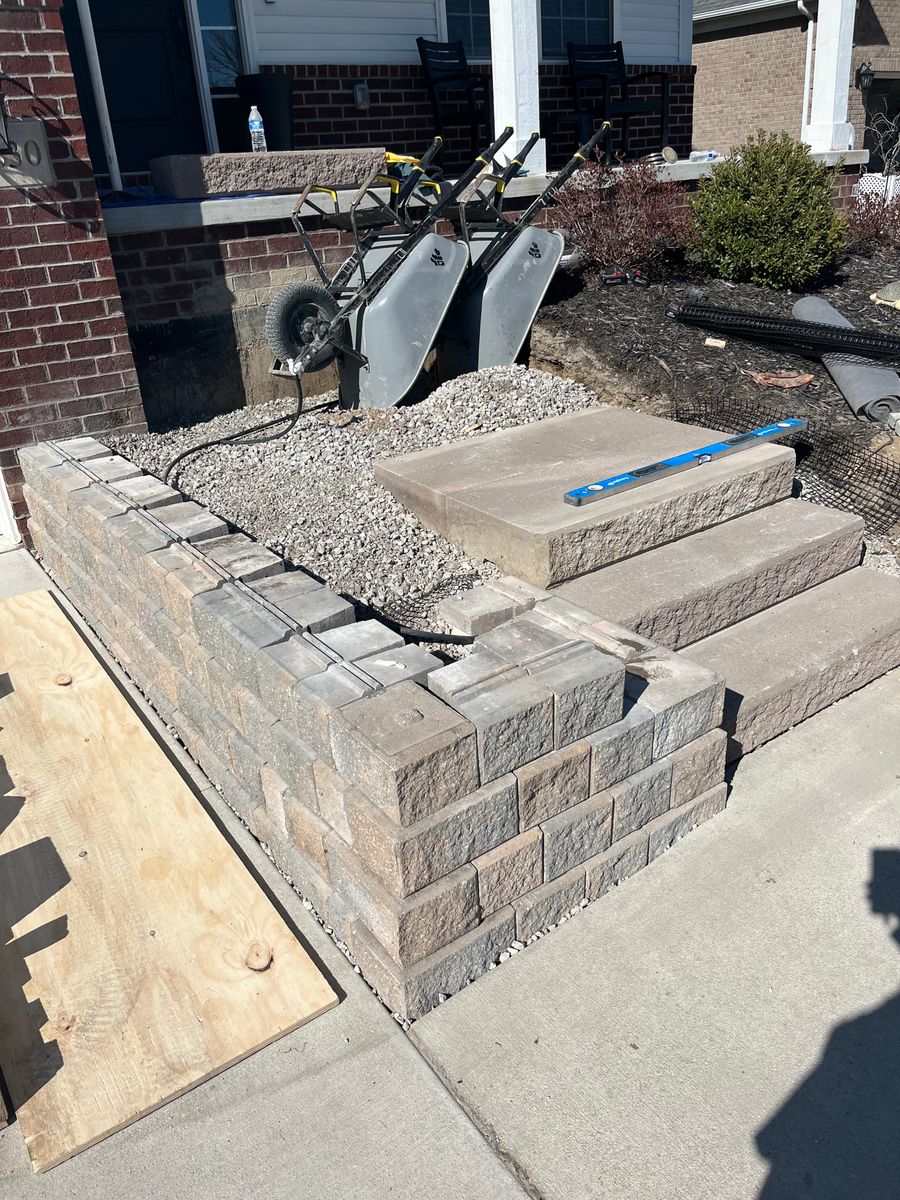 Landscape & Hardscape Design for Sunstone Construction in Oakland County, MI