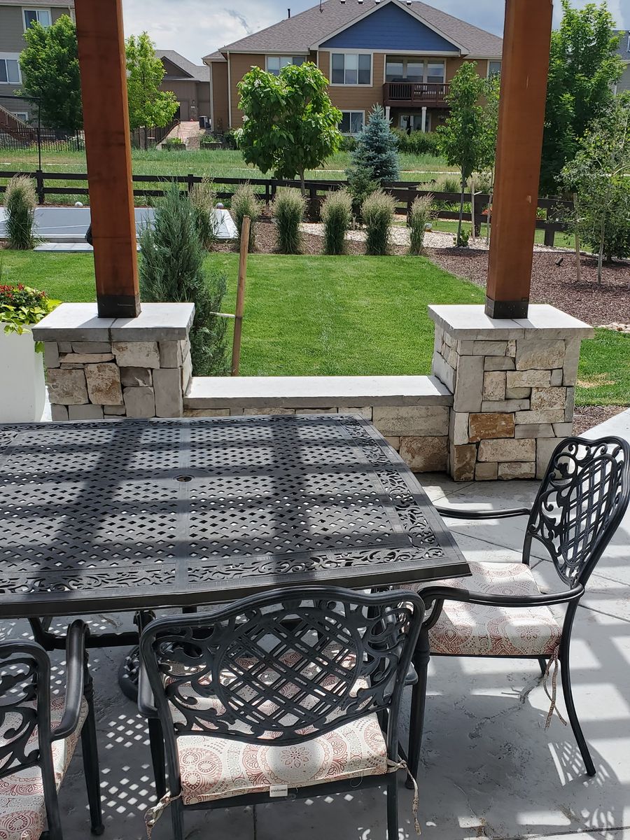 Outdoor Spaces for C. POWERS MASONRY in Loveland, CO