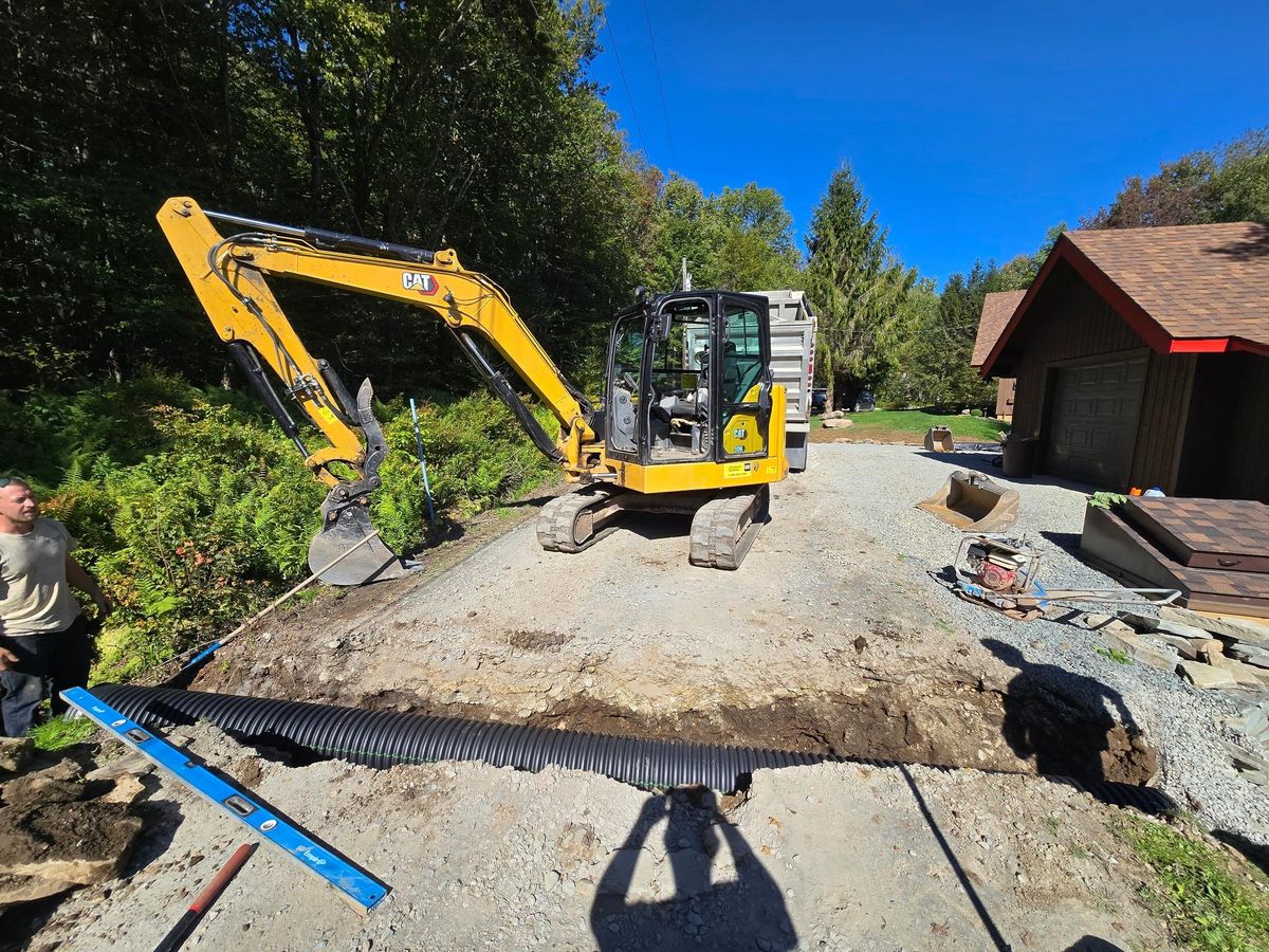 Site Preparation for Vandermeer Stone and Excavation in Wayne County, PA
