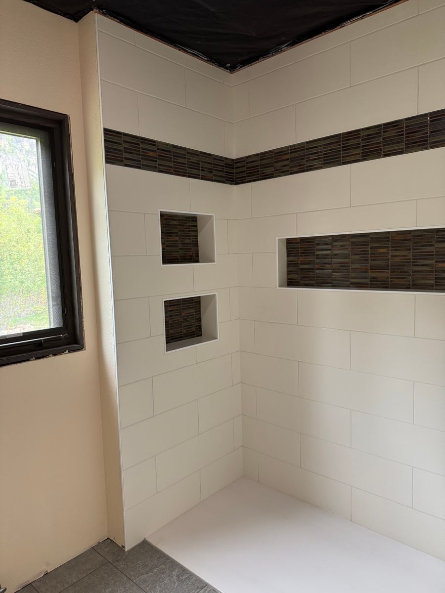 Bathroom Tiling for Dakota Tile & Stone in Belle Fourche, SD