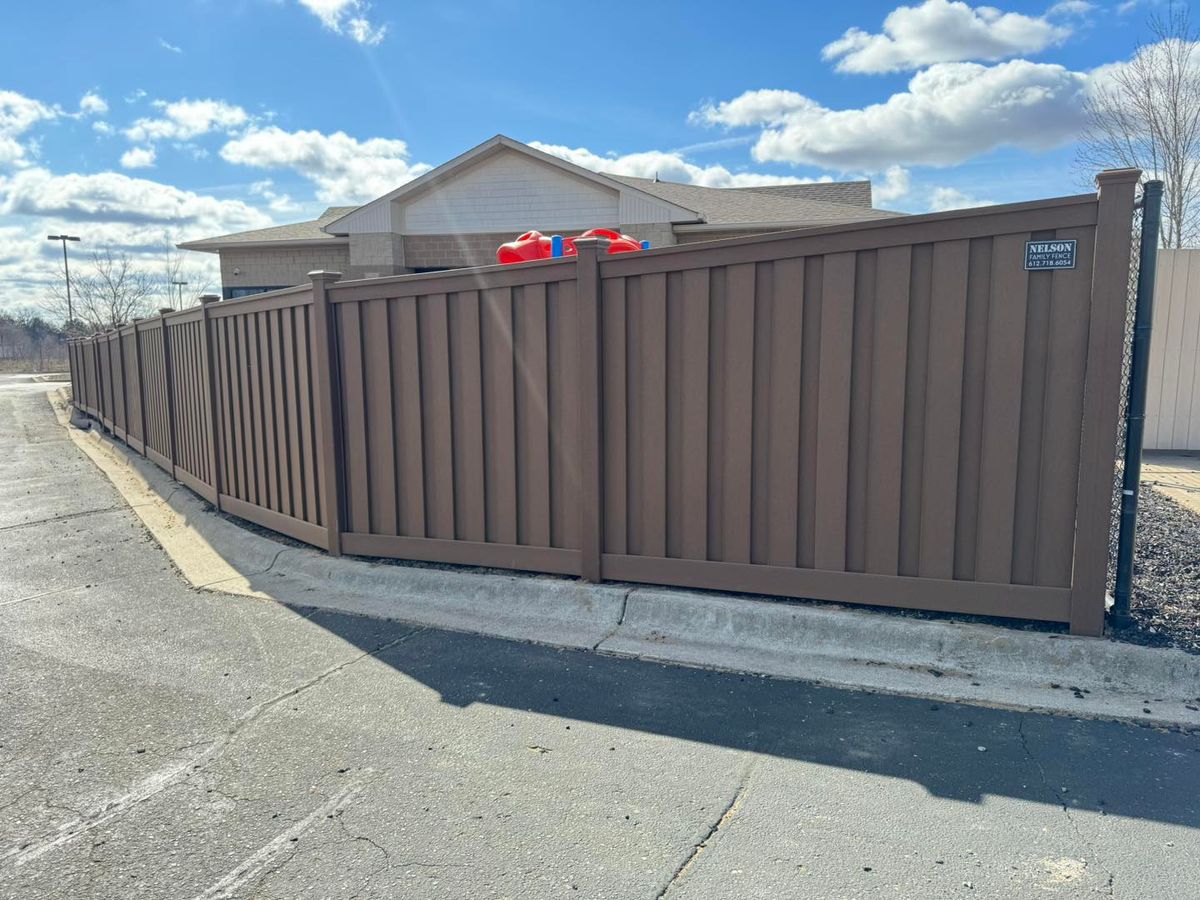 Fence Installation for Nelson Family Fence in Maplewood, MN