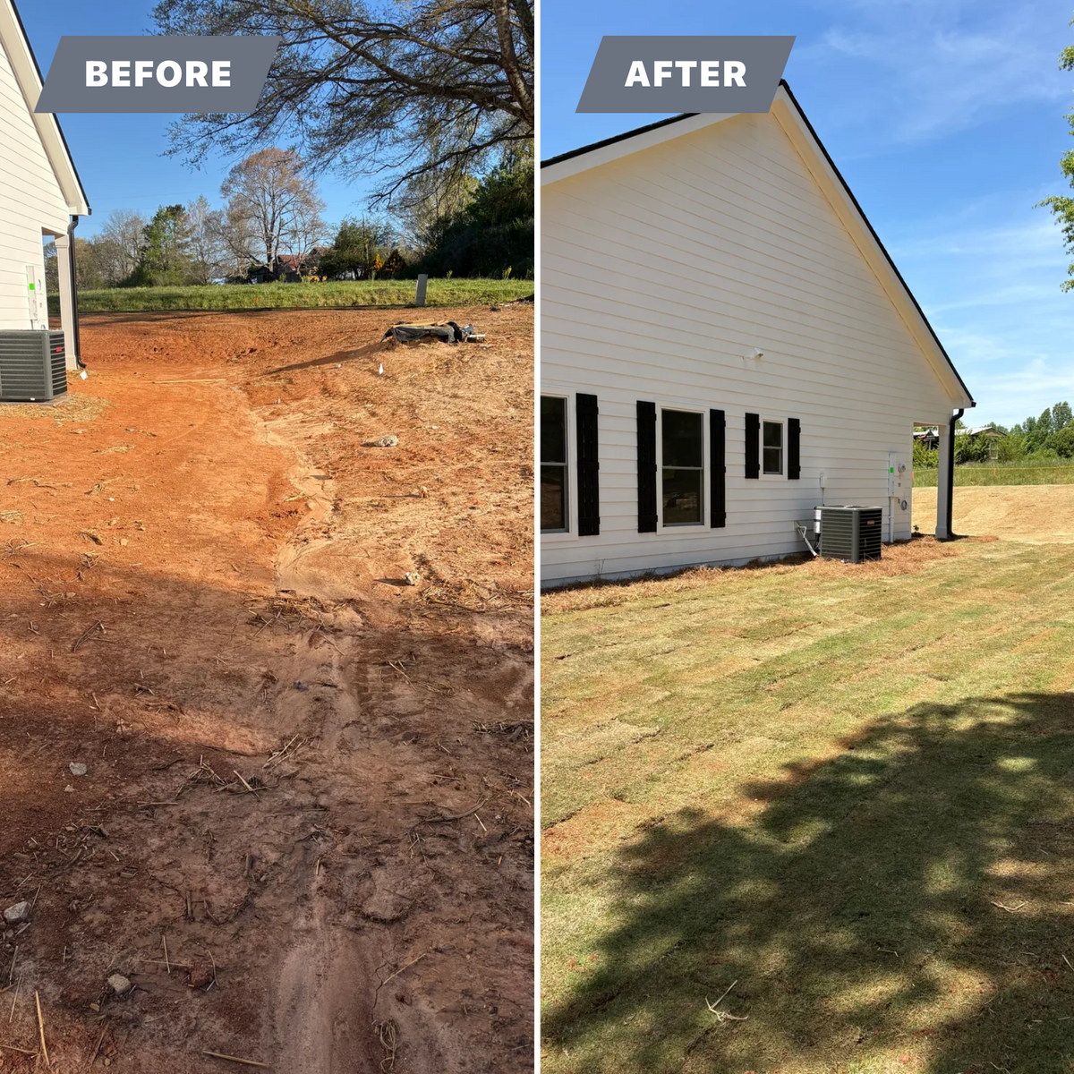 Sod Installation for Taylormade Lawn Management in Habersham County, GA