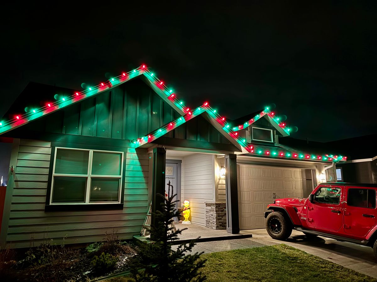 Christmas Lights for Swift Serve in Coeur d'Alene, ID